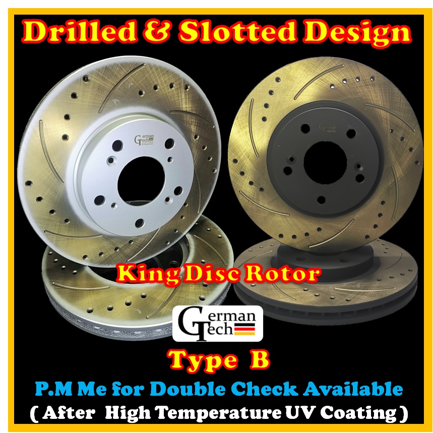 MAZDA RX8 RX8 FE Disc Rotor High Performance Drilled or Slotted High