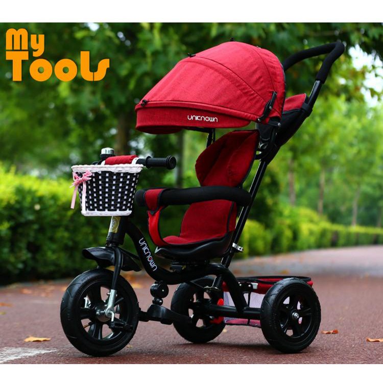 Premium 4 Stages 6 Months To 8 Years Old 360 Degree Turning Kids Magic Stroller Tricycle Bicycle for Children Toys Shopee Malaysia