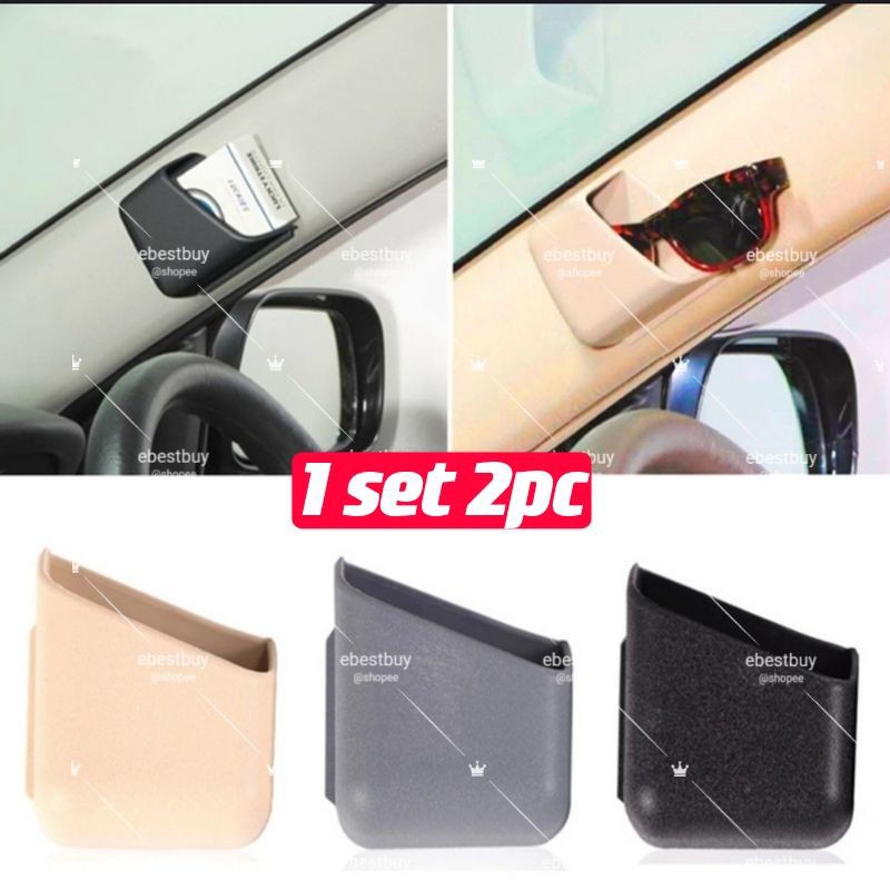 2pcs Universal Car Side Pocket Pillar lorry Storage Organizer holder