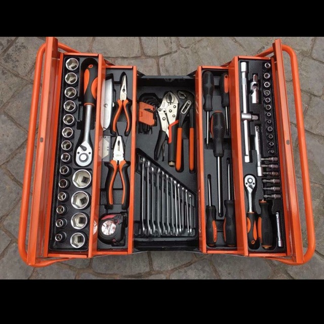 85 pc Tool Box Set With Metal Box – Grabbit Online