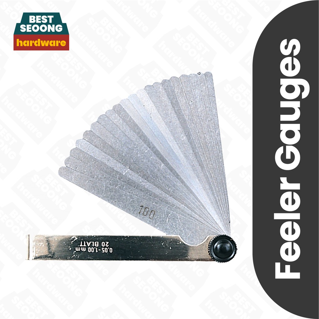 Hunter Feeler Gauges (8 Blades/13 Blades) Shopee Malaysia