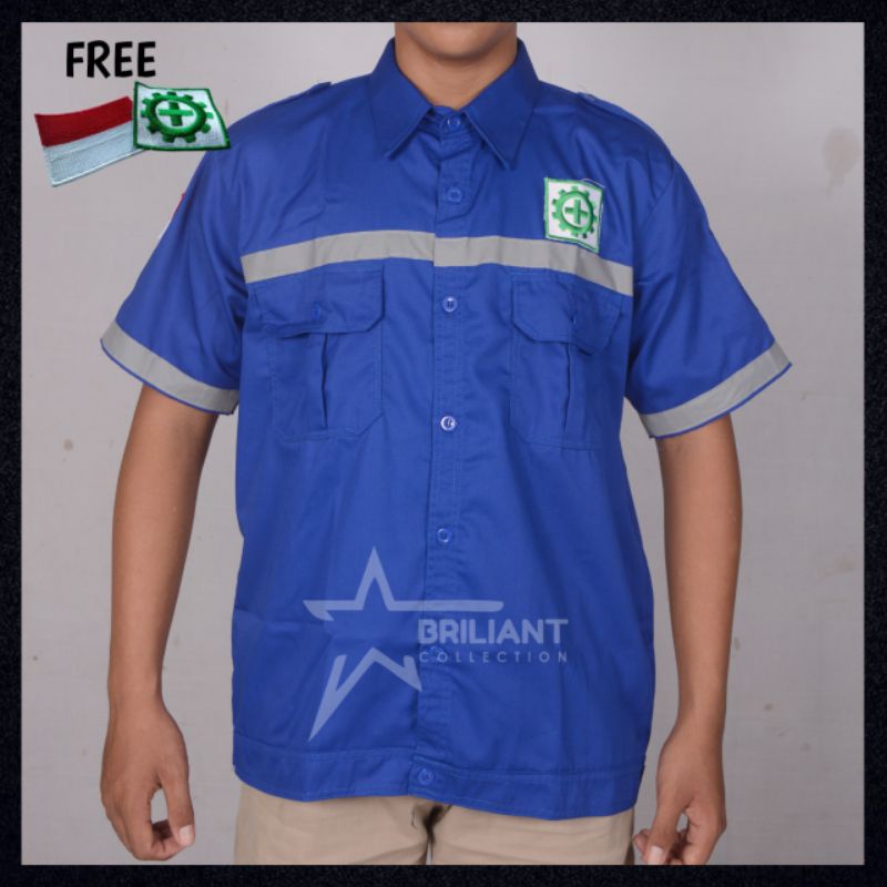 Wearpack safety Clothes k3 Project Work Uniforms Shopee Malaysia