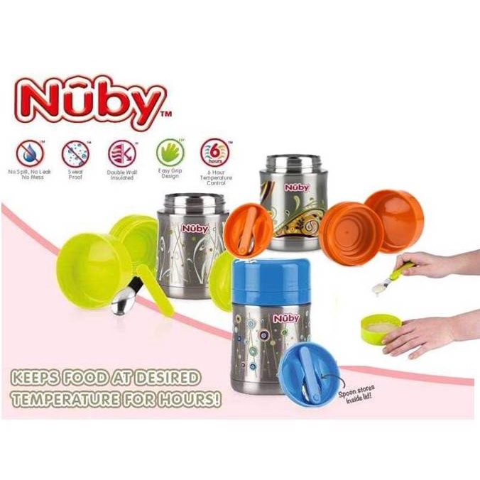 Nuby stainless steel food hot sale jar