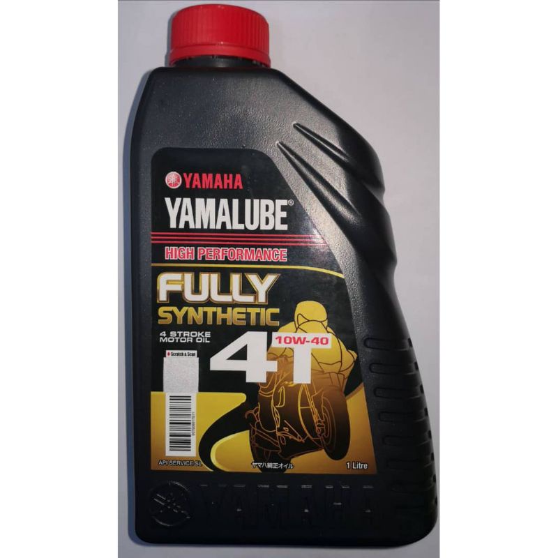 YAMALUBE 4T 10W-40 FULLY SYNTHETIC (1.0L) | Shopee Malaysia