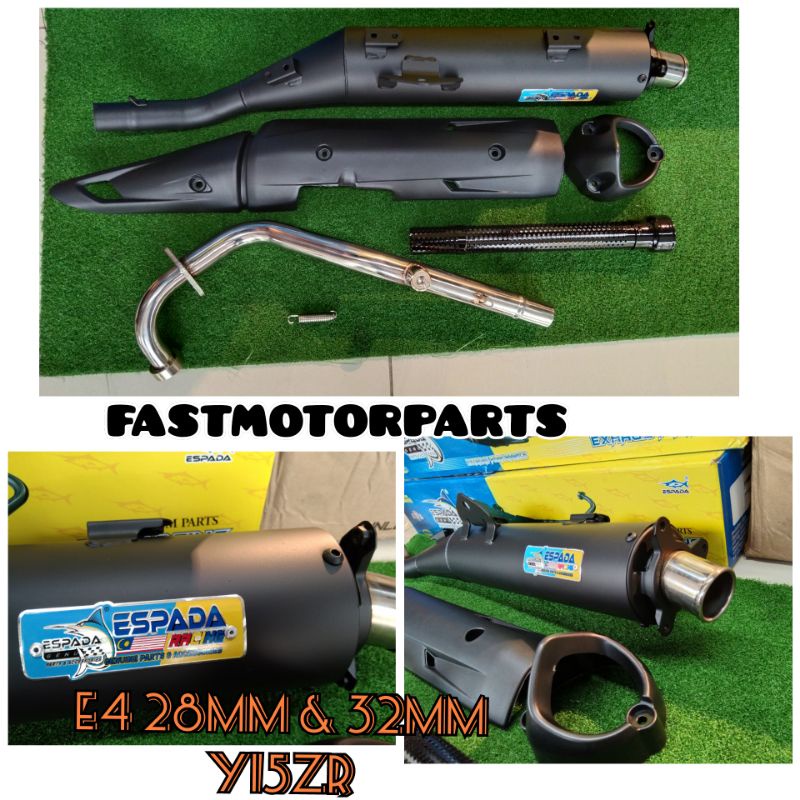 Exhaust Espada Std Cutting 100 Original Y15zry15y16rs150lc135srl115srl115 Fikriss Rsx 6951