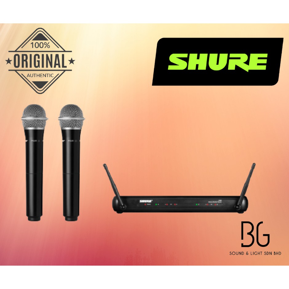 Microphone Wireless SVX288/PG28 Shure, Microphone Wireless