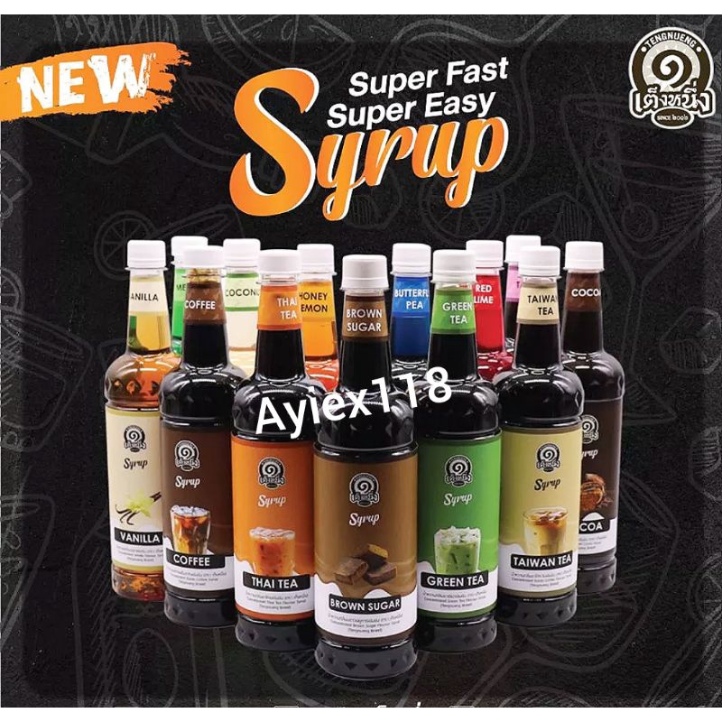 SYRUP TENG NUENG 780ml HALAL | Shopee Malaysia
