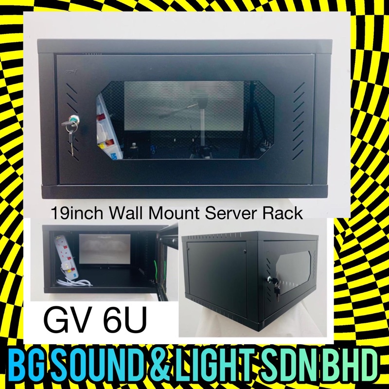 GV 6U 19inch Wall Mount Server Rack | | Shopee Malaysia