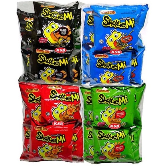 【14g X 6pcs】Snek Ku Shoyuemi Snack | Shopee Malaysia