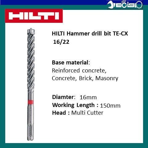 Hilti 16mm drill online bit