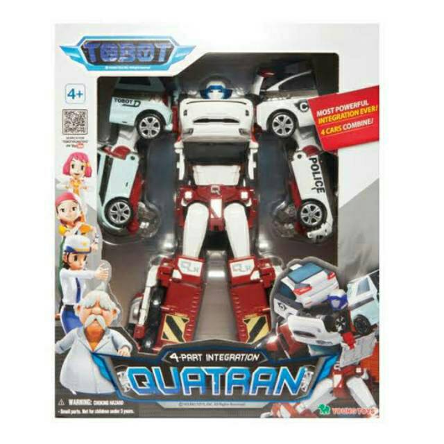 Tobot deltatron 4 Cars Can Be 1 robot | Shopee Malaysia