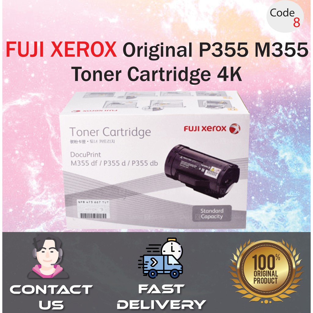 FUJI XEROX Original P355 M355 Toner Cartridge 4K | Shopee Malaysia