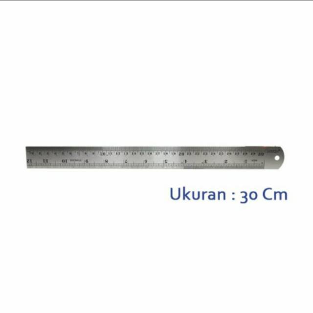 Joyko Iron Length Ruler / Stainless Steel Ruler 30cm | Shopee Malaysia