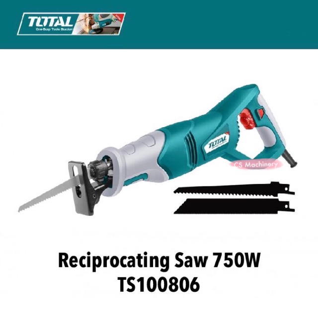 Total deals reciprocating saw