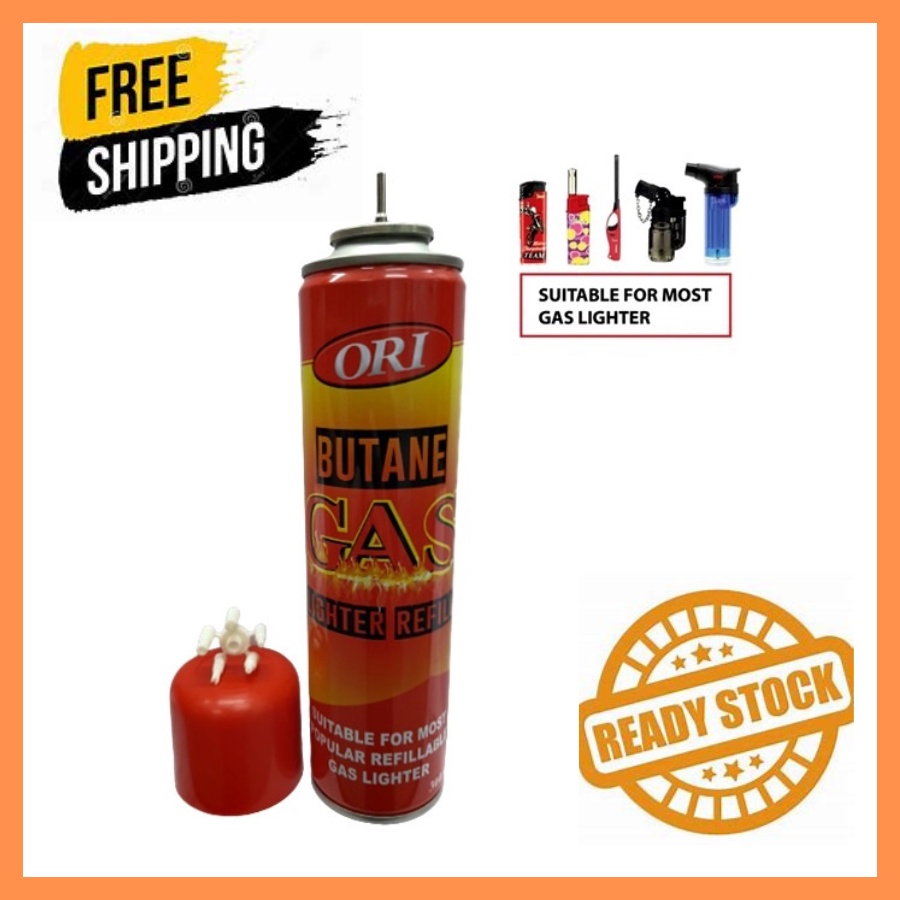 [🔥 Ready Stock ] Ori Refill Genuine Butane Gas For All Lighters