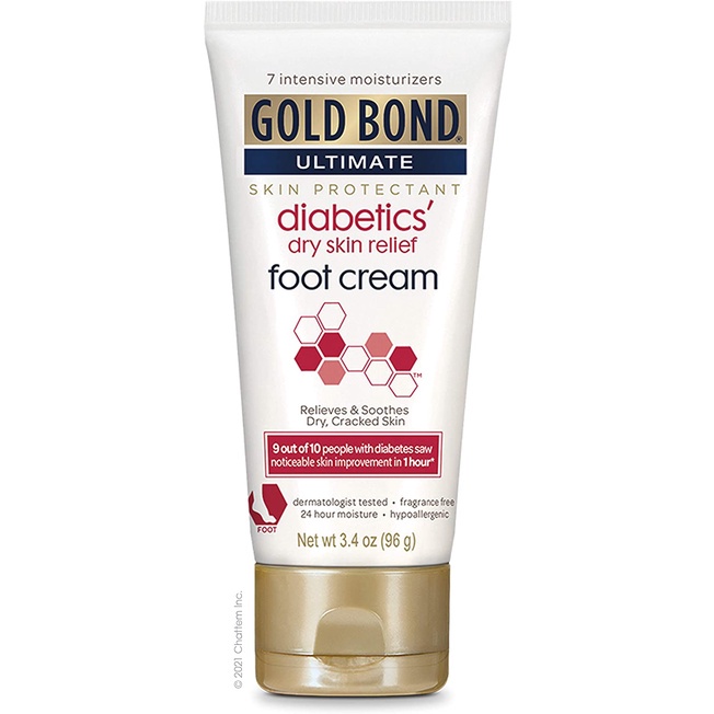 Gold Bond, Ultimate, SKin Protectant, Diabetic's Dry Skin Relief, Foot