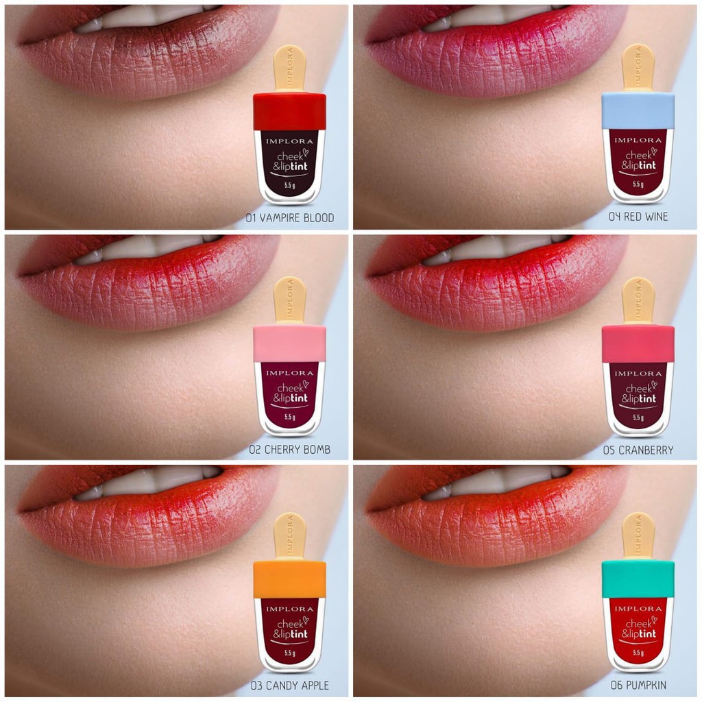 Implora Lip tint original implora implora original implora Shopee Malaysia