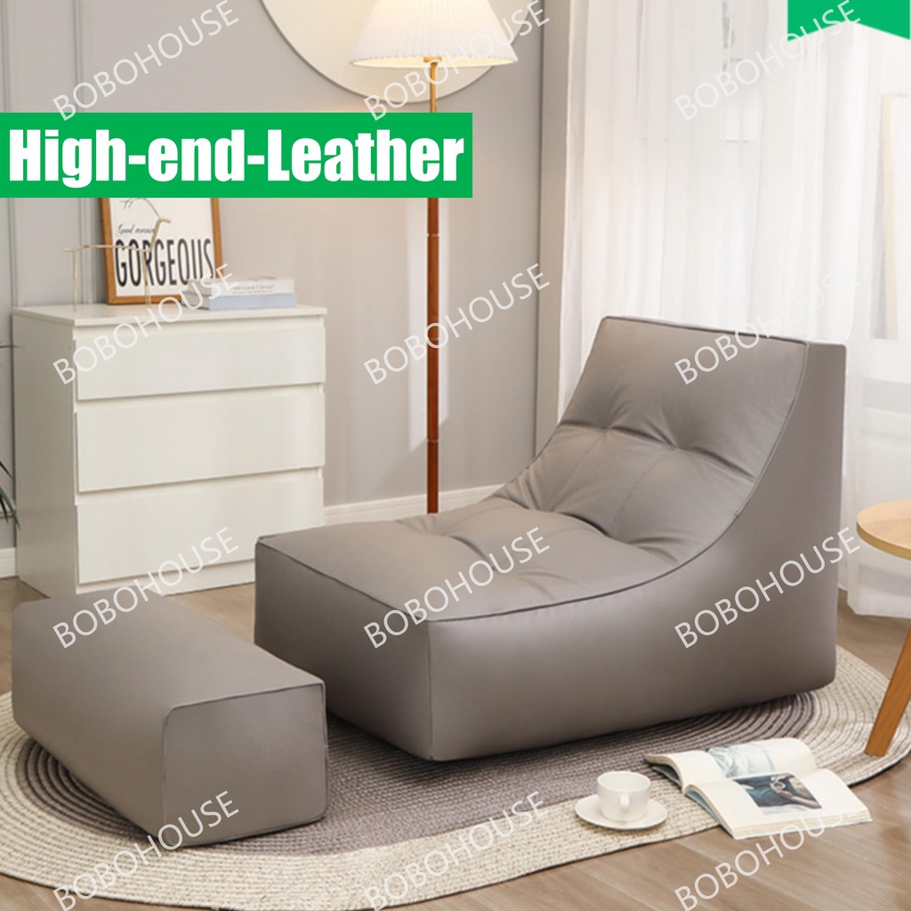 Lazy Sofa With Pedals Bean Bag With FILLING BEAN ！！！Bed Recliner Chair ...