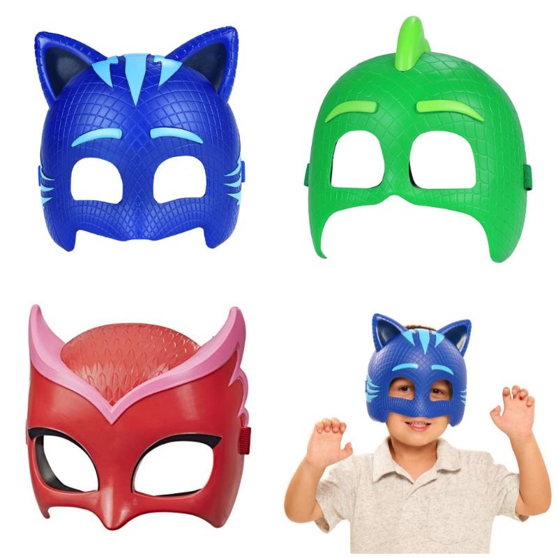 Pj Masks Catboy Gekko Owlette Mask - Original Children's PJMasks Mask ...