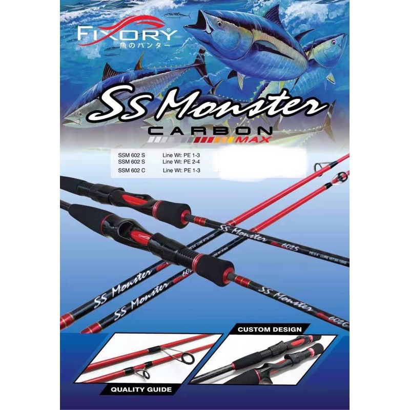 Fixory ss monster jigging rod | Shopee Malaysia