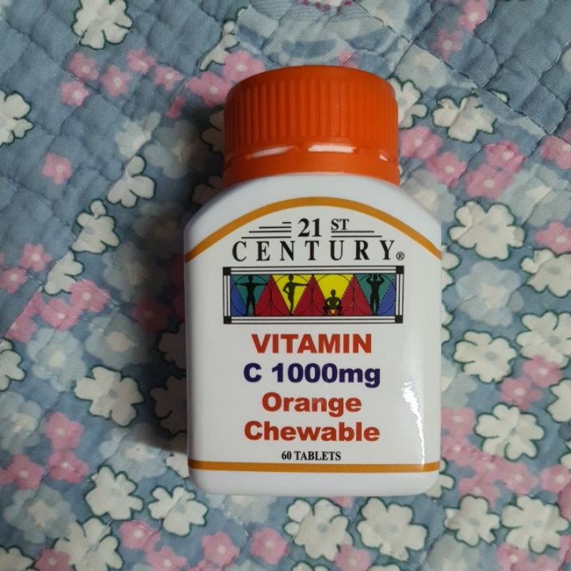 21st Century Vitamin C 500mg Orange Chewable Tablets 100s Expiry Date   941fcc67a272405d04b0c4c0ddd9655c