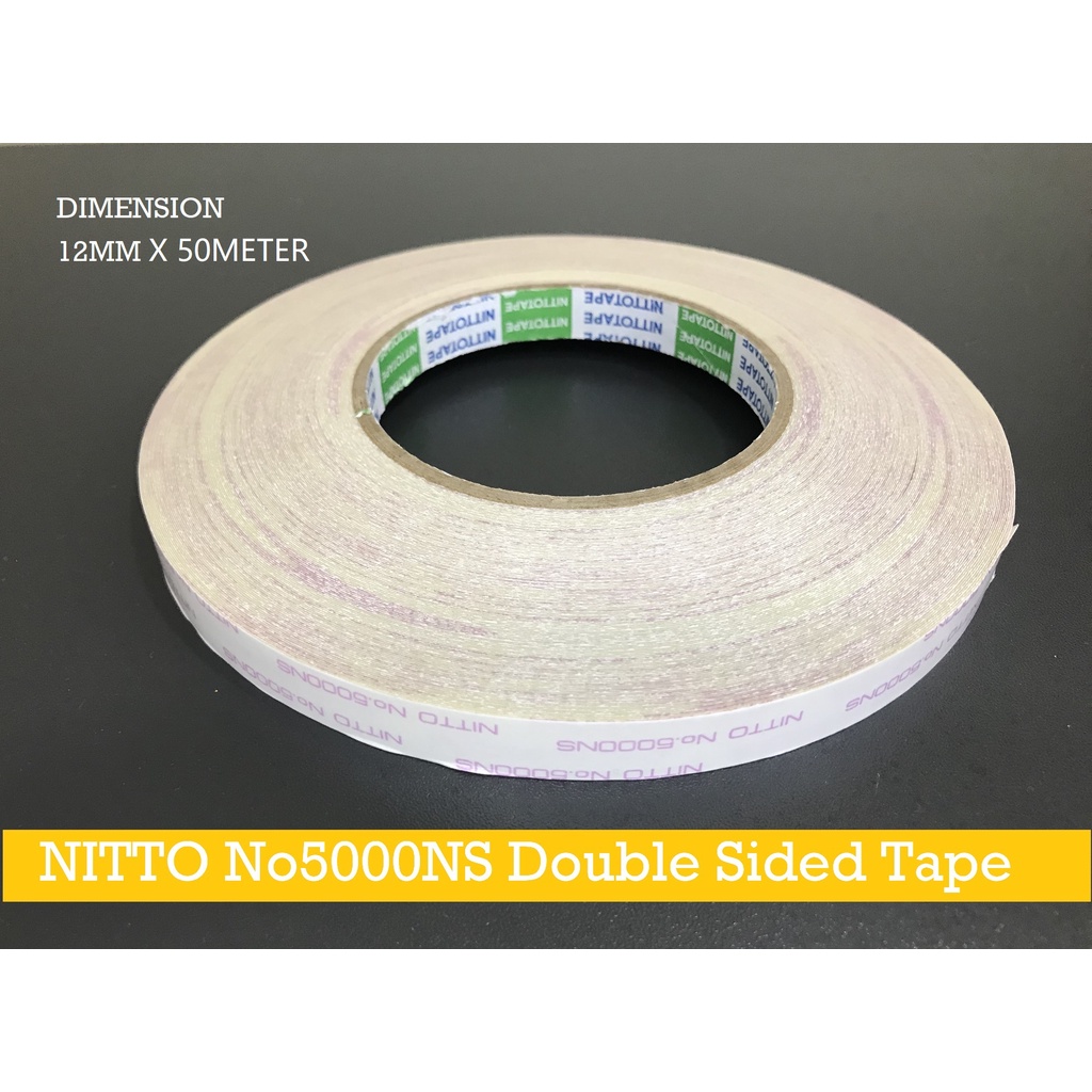 NITTO DENKO No.5000NS 5000Ns Removable and Strong Double Sided Tape ...