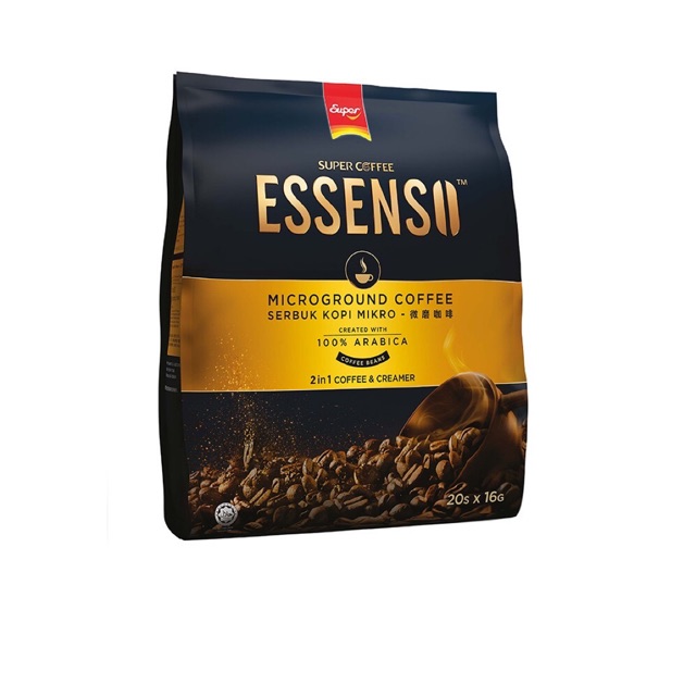 ESSENSO MicroGround Coffee 2in1 (16g x 20's) | Shopee Malaysia