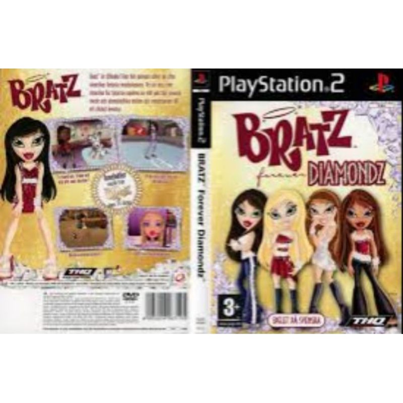 Ps2 Cd Dvd Games Bratz Forever Diamondz Shopee Malaysia