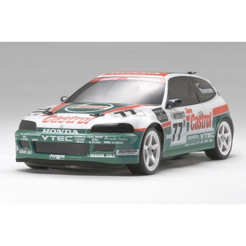 1/10RCタミヤ カストロール ホンダ シビックVTi HONDA CIVIC 1/10RCタミヤ カストロール ホンダ シビックVTi HONDA CIVIC