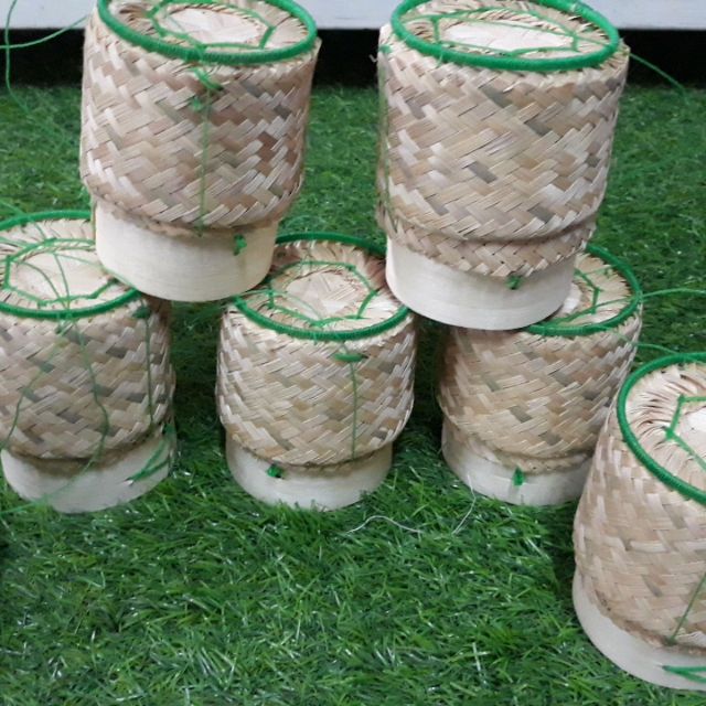 Sticky Rice Kratib Small Leaves Of Little Ones To Put On The Food With ...