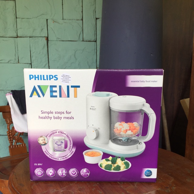 Philips Avent Essential Baby Food Processor Shopee Malaysia
