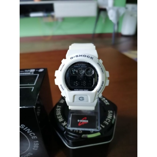 G Shock DW6900 MB7 White Shopee Malaysia