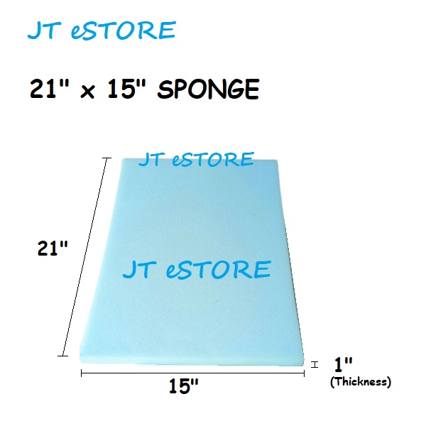 [JT eSTORE] Blue Sponge / Span Biru / Rectangle Sponge / 海绵21