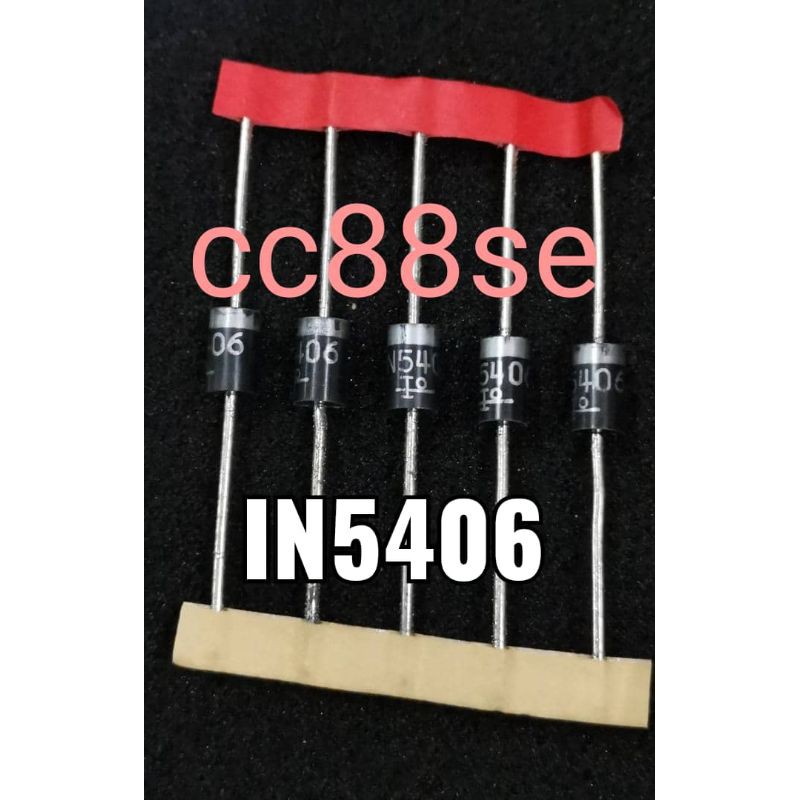 1N5406 IN5406 3A 600V (1N5408)General Purpose RECTIFIERS DIODE | Shopee ...