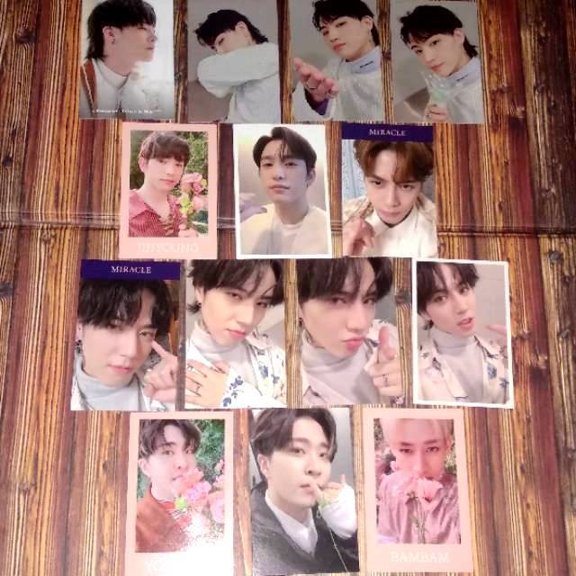 Got7 Photocard Present You And Me Jb Jinyoung Jackson Hyung Hyungline Line  Pc | Shopee Malaysia