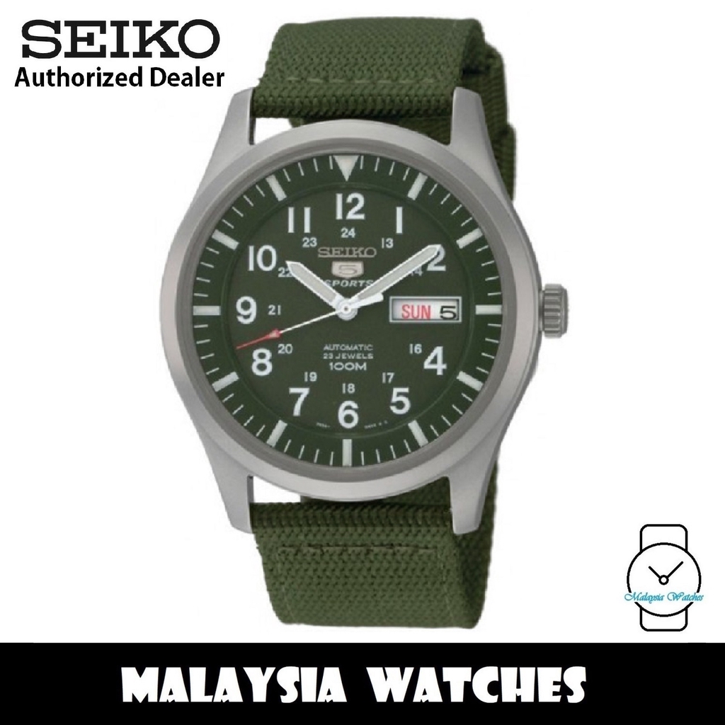 Seiko 5 military sports snzg09k1 hot sale