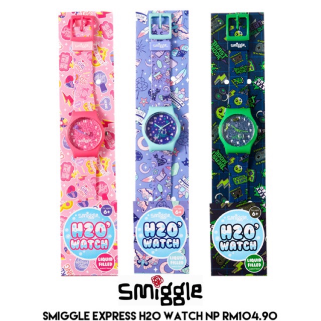 Smiggle Express H20 Watch Analog Shopee Malaysia