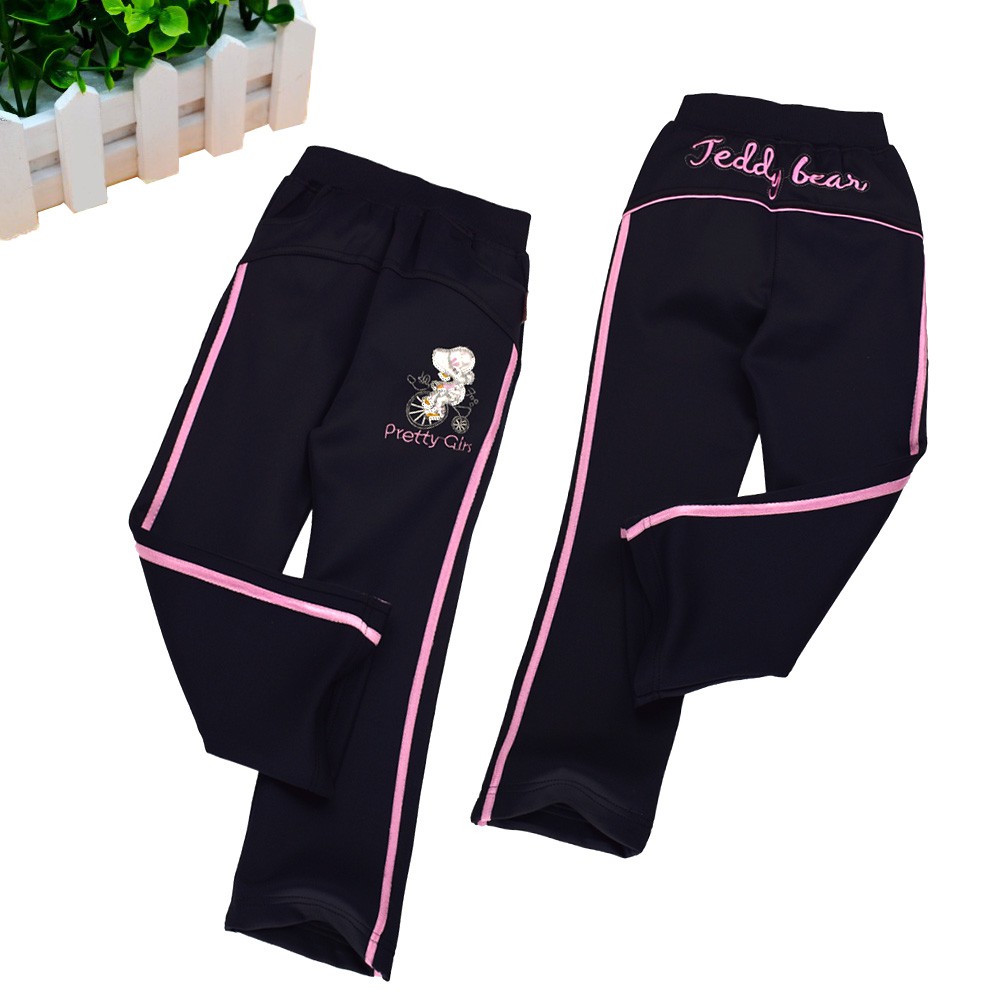 Kids´ sports trousers, black