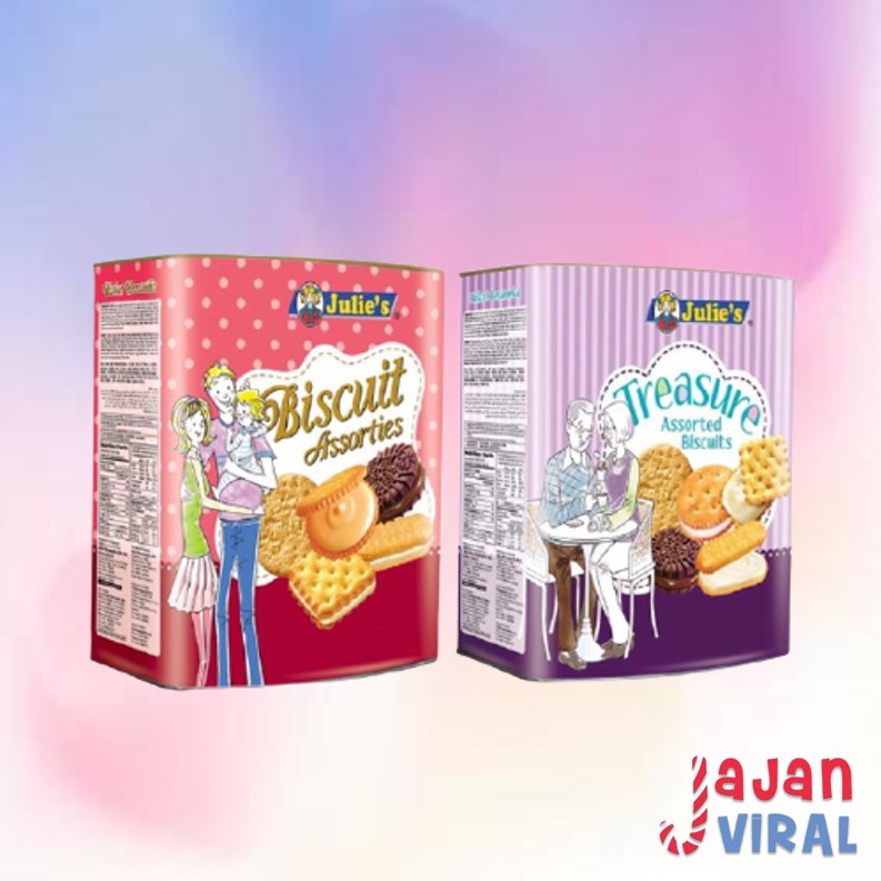 BISKUT TIN JULIE'S BISCUIT ASSORTIES / TREASURE ASSORTED BISCUITS (530G ...