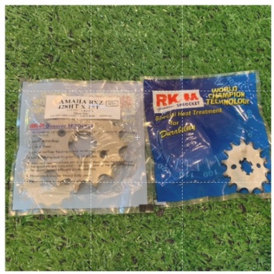 SPROCKET RKM DEPAN FRONT KECIL RKM HONDA RS150 R EX5 FUTURE DASH WAVE ...