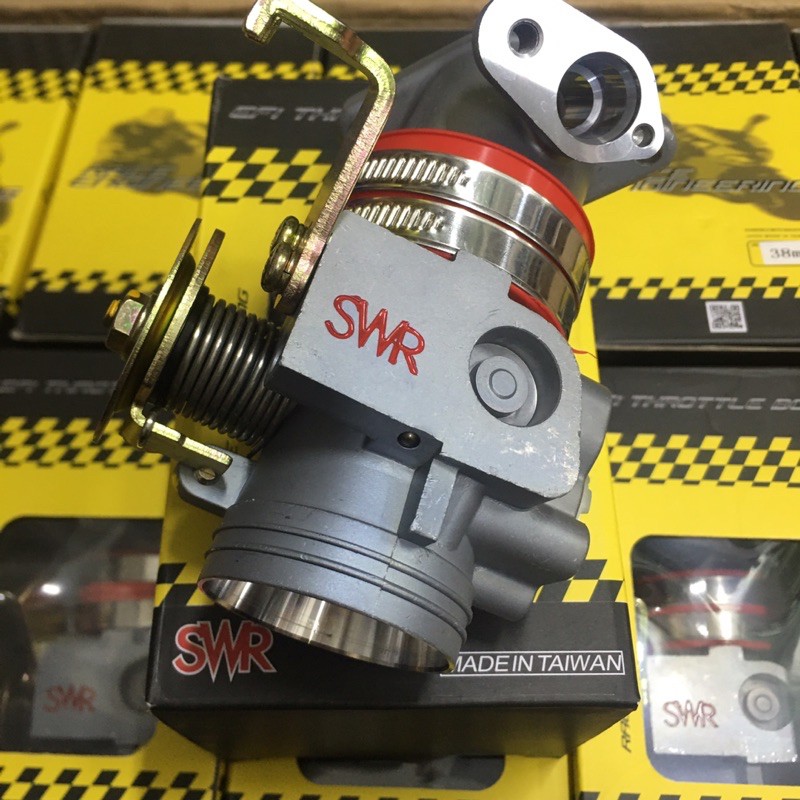 SWR THROTTLE BODY 100 ORIGINAL SWR RACING Y15ZR Y15 MADE IN TAIWAN TB TOTLE BODY INJECTION CARB