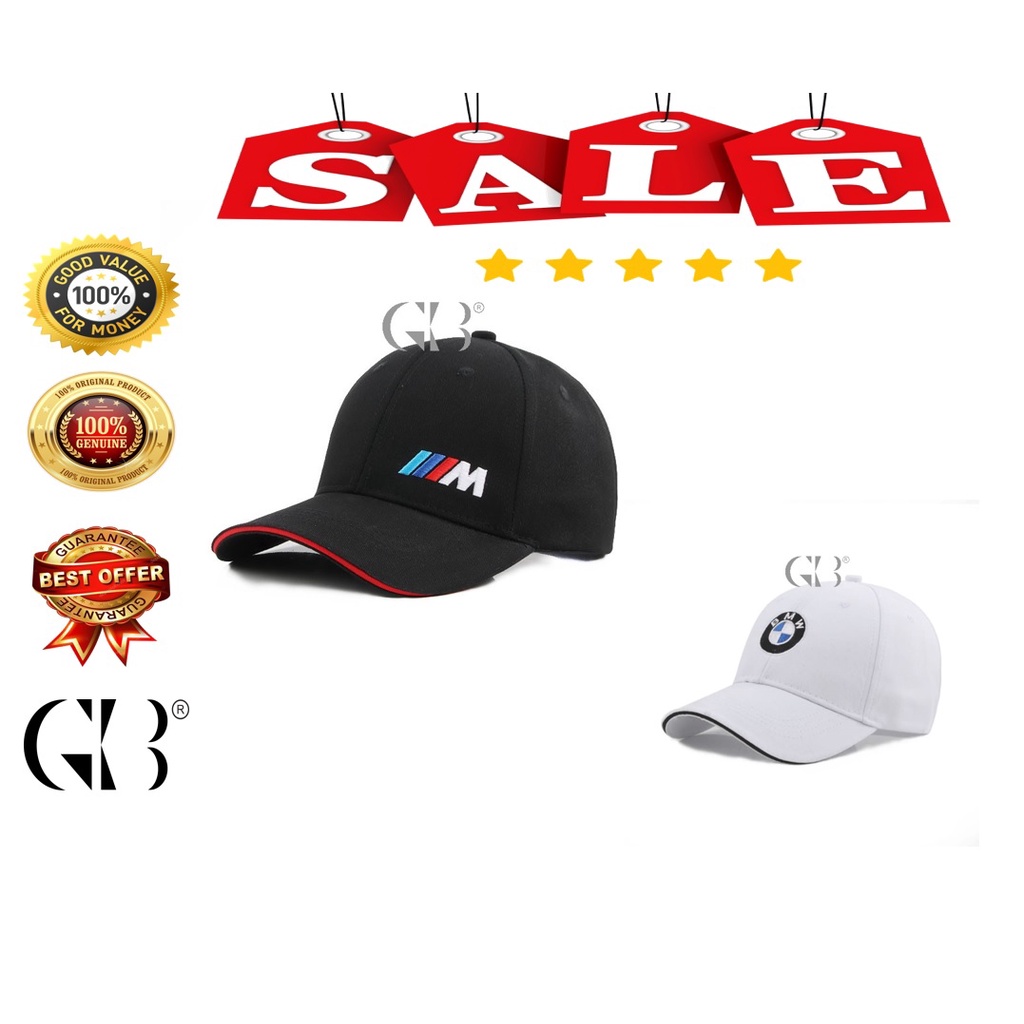 GBSTORE [100 ORIGINAL] BMW/M POWER Car Logo Baseball Cap Shopee
