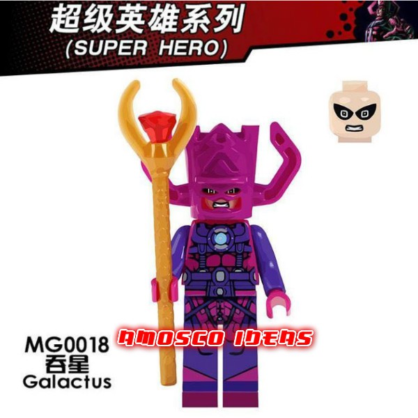 Lego best sale galactus minifigure