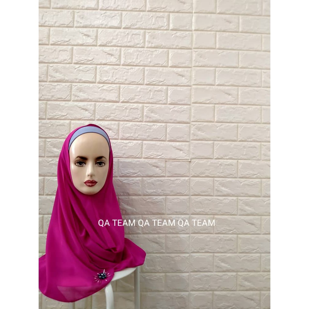 neelofa instant shawl