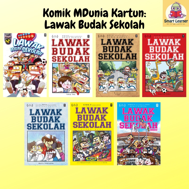 Sb Komik M Siri Lawak Budak Sekolah Shopee Malaysia