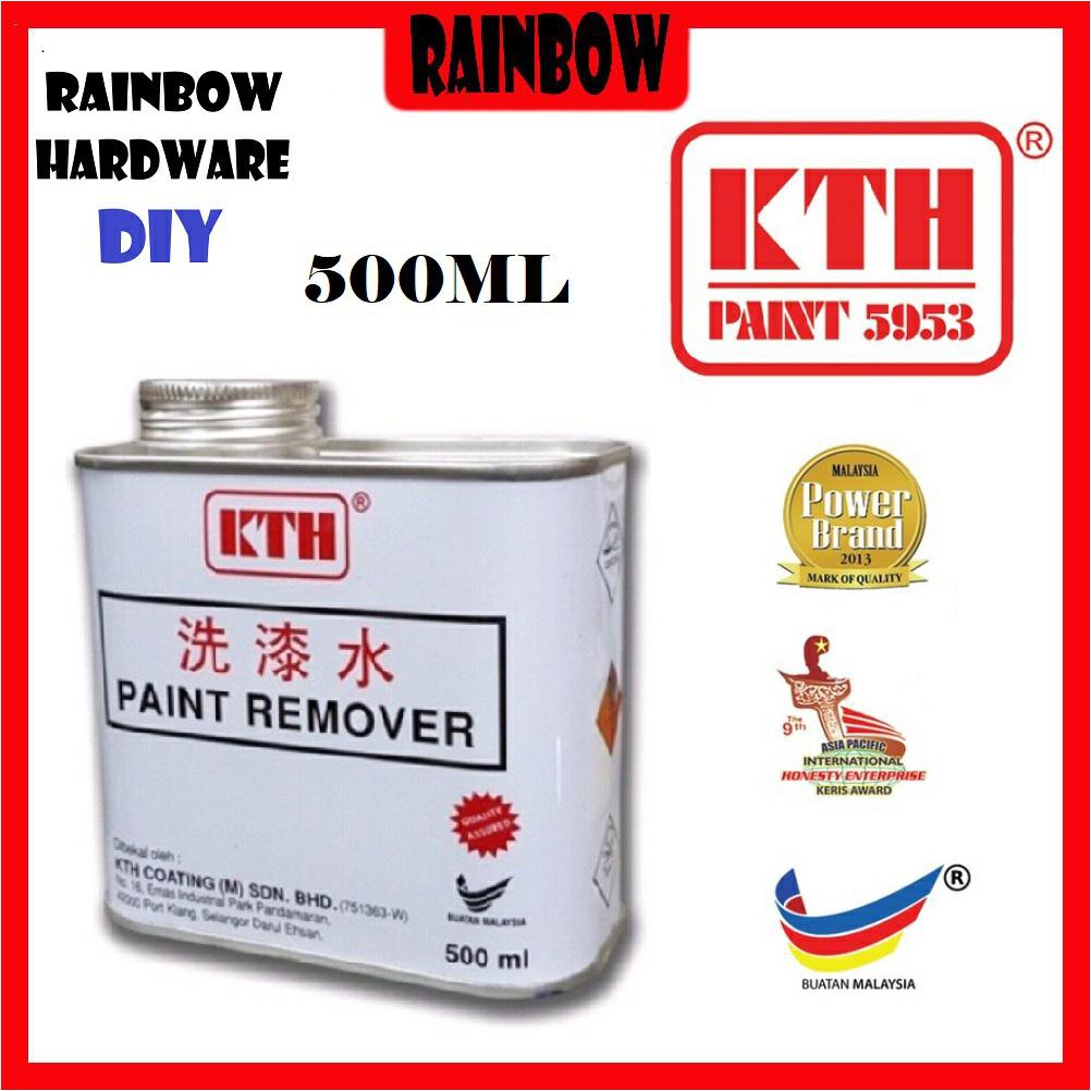 500ML KTH PAINT REMOVER FOR WOOD METAL (MADE IN MALAYSIA) SABAH DAN SARAWAK TIDAK BOLEH POST