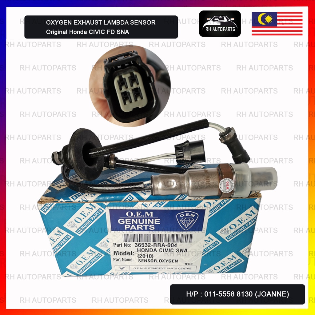 Honda CIVIC FD SNA O2 2006-2011 Oxygen Sensor (REAR) 36532-RRA-004 ...