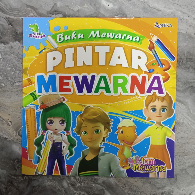 BUKU MEWARNA PINTAR MEWARNA | Shopee Malaysia