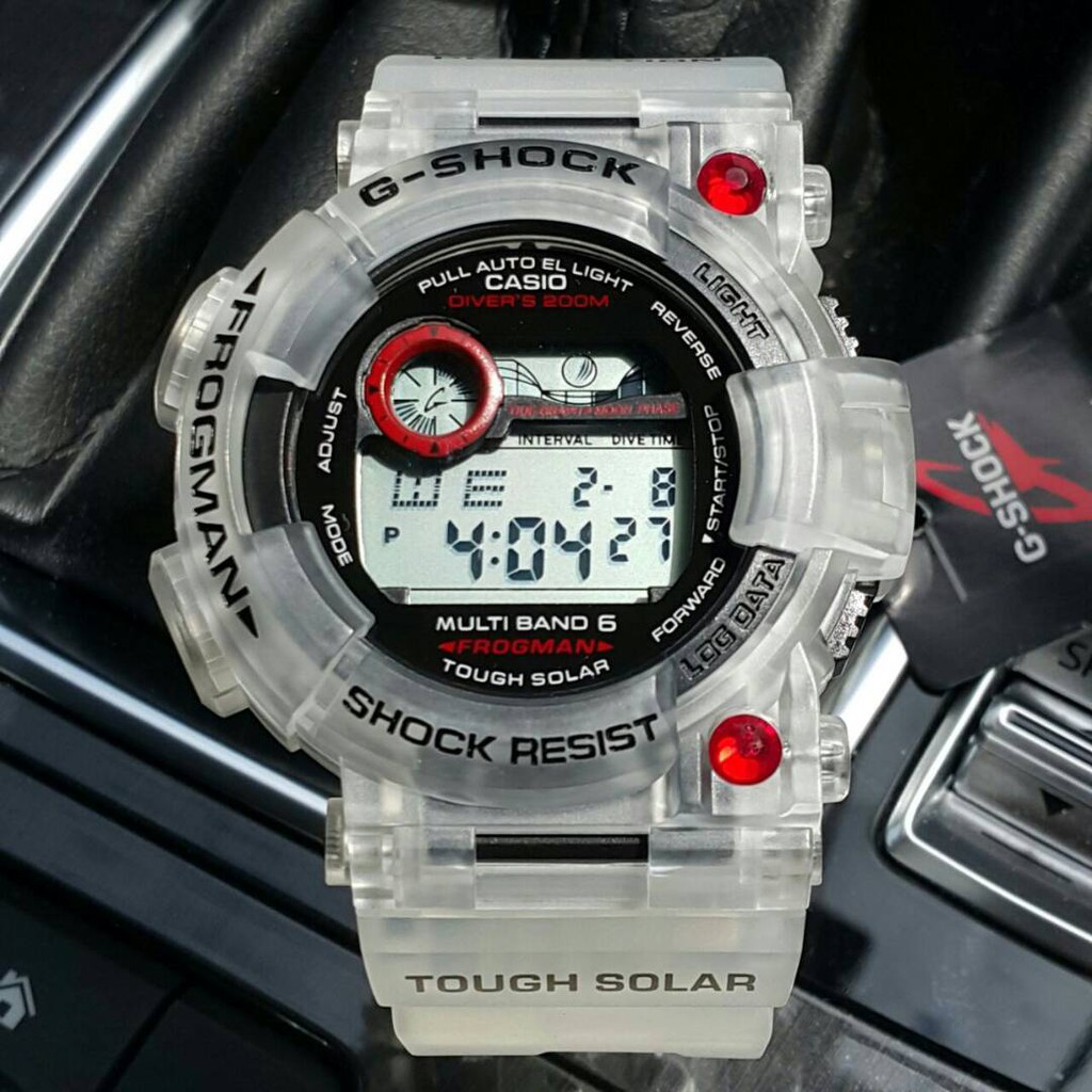 G shock frogman transparent hotsell