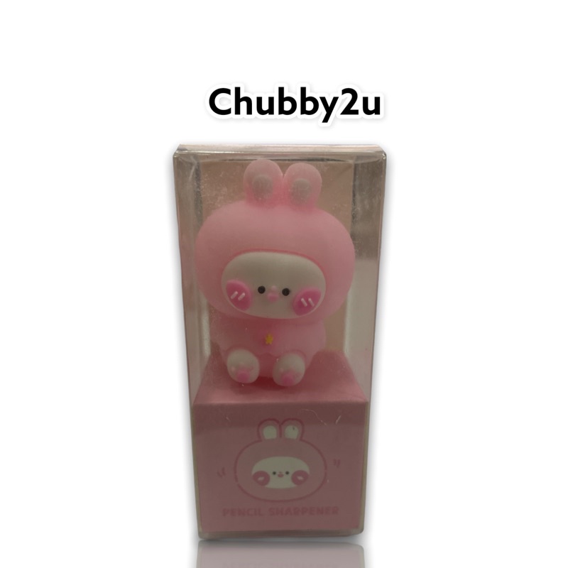 【Ready stock】Kuki原创设计可爱造型卡通图案Yoyo兔卷笔刀 pencil sharpener Shopee Malaysia